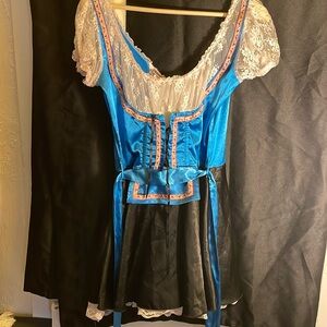 Frederick’s of Hollywood sexy German costume Large lingerie